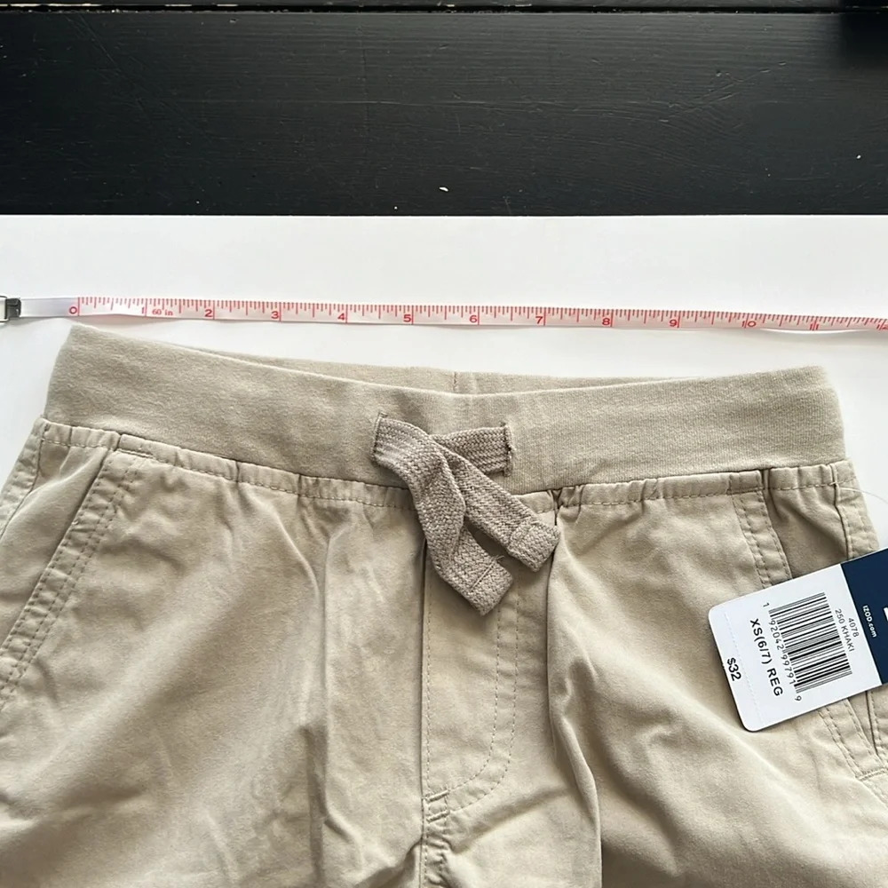 IZOD boys Khaki Shorts. 2 pair. NWT - Picture 4 of 8